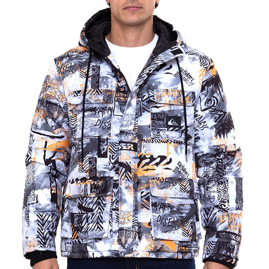 Jaqueta Quiksilver Scally Winter Flame Masculino