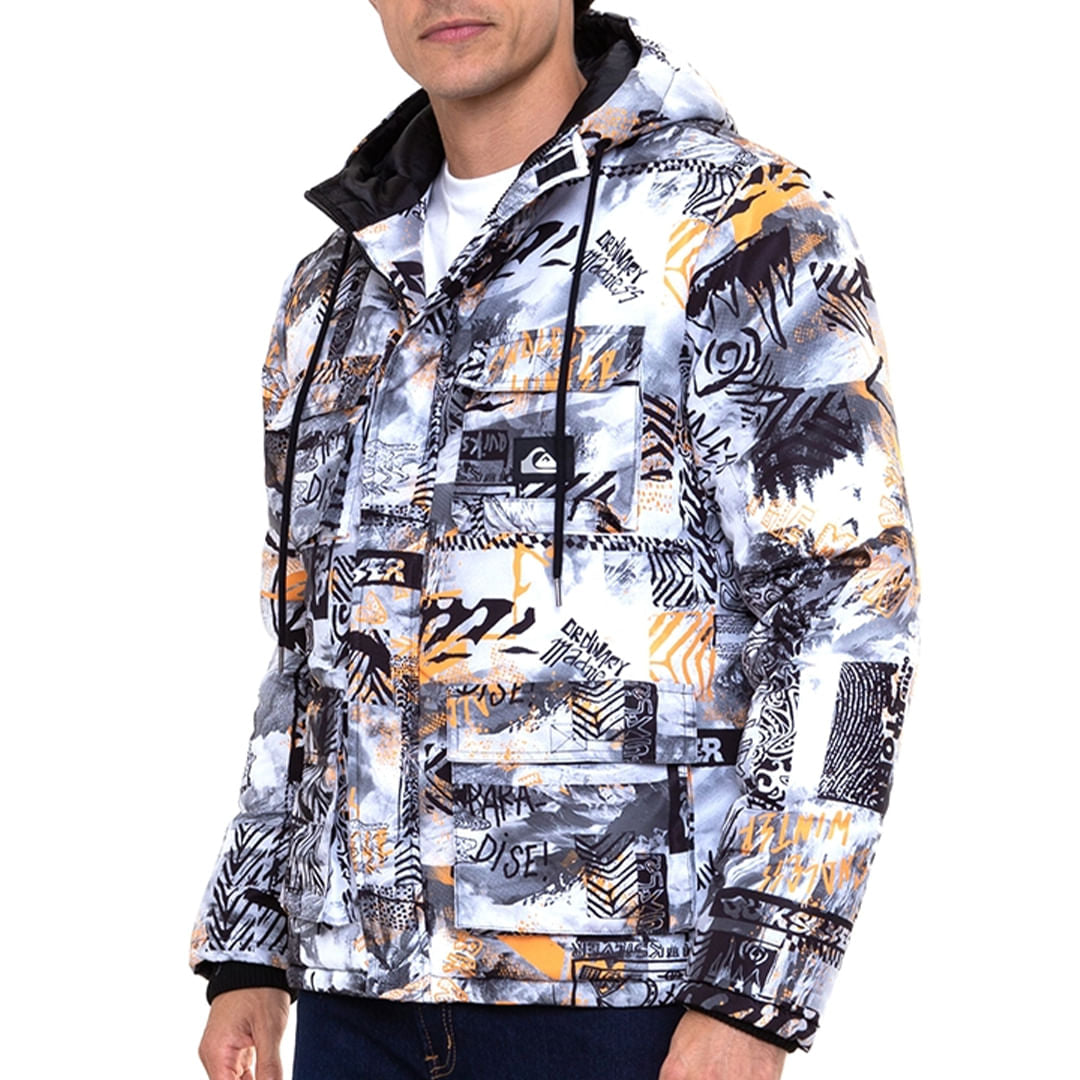 Jaqueta Quiksilver Scally Winter Flame Masculino
