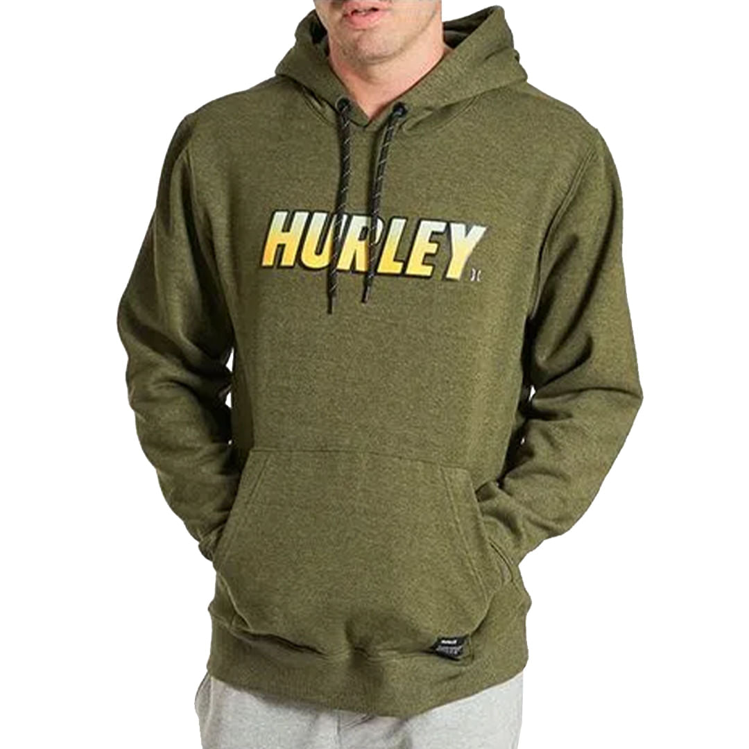 Blusa Canguru Hurley Fastlane Masculino