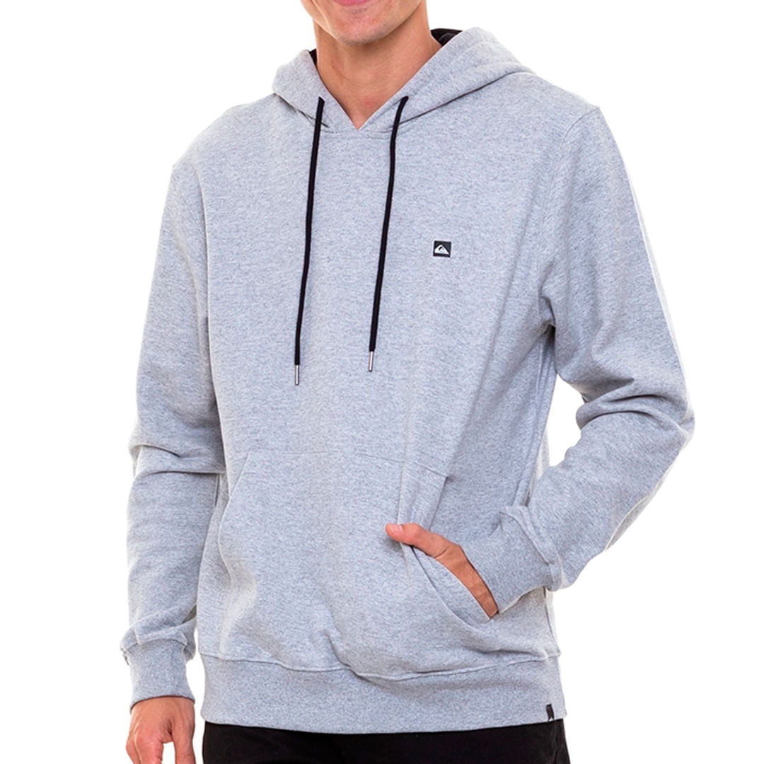 Blusa Canguru Quiksilver Fech Trasnfer Masculino