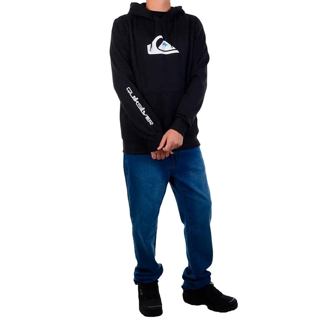 Blusa Canguru Quiksilver Fecho Comp Masculino