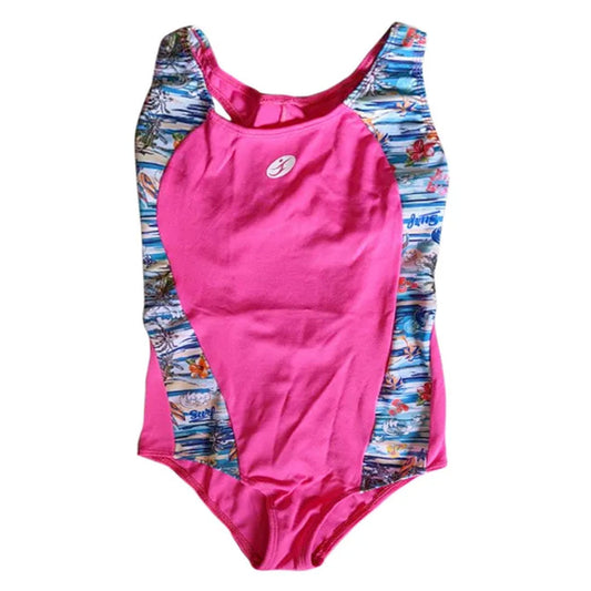 Maiô Just Fit Helanca Paradise Infantil