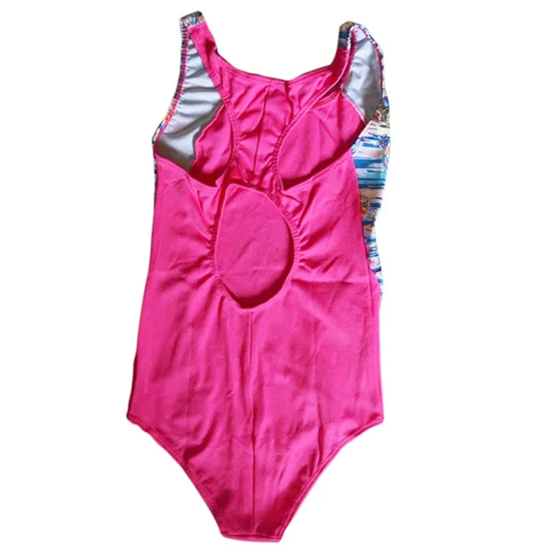 Maiô Just Fit Helanca Paradise Infantil
