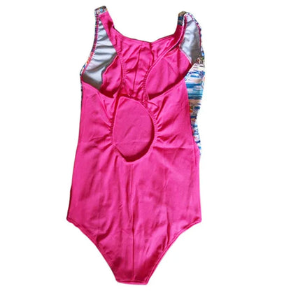 Maiô Just Fit Helanca Paradise Infantil