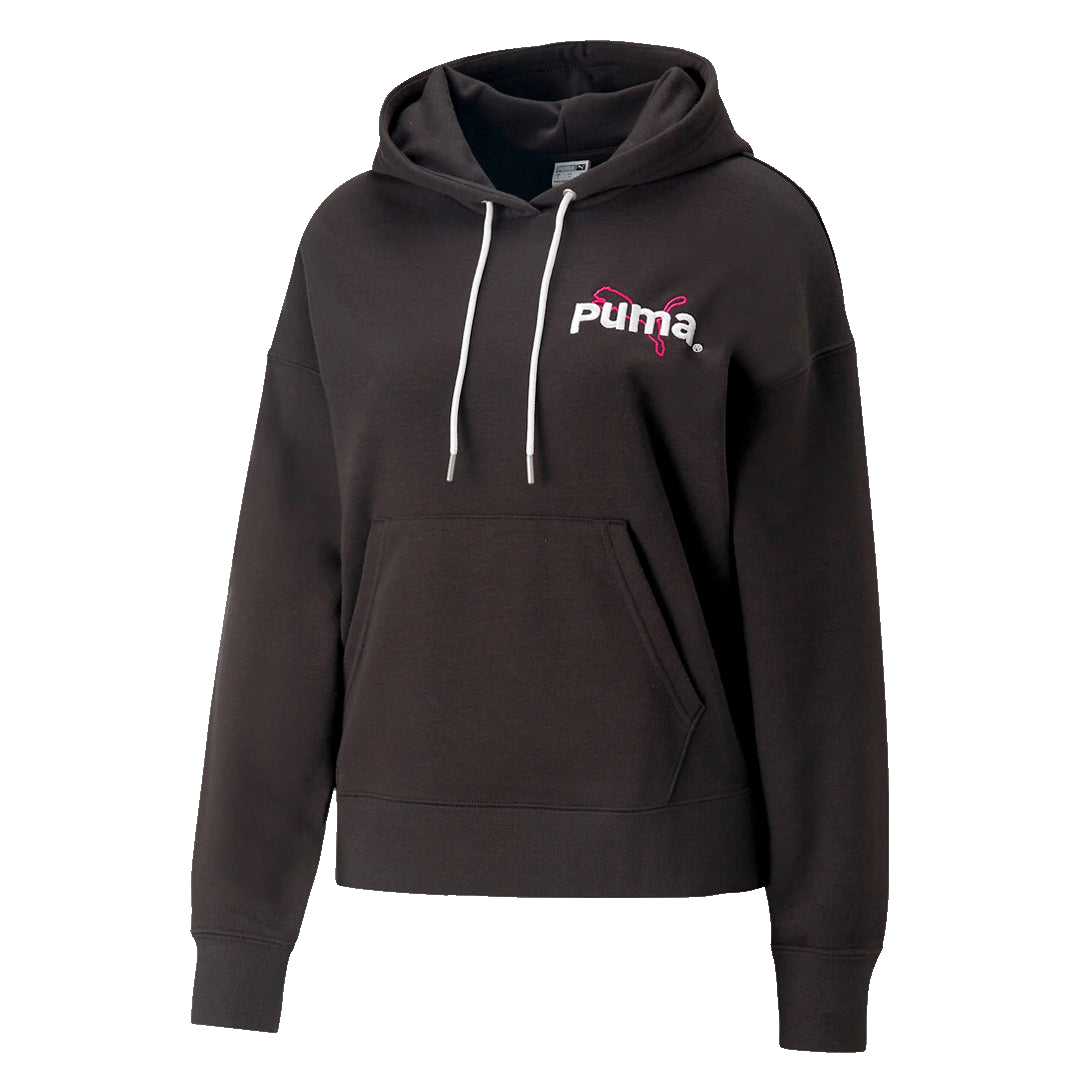 Blusa Puma Team Hoodie Feminino