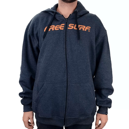Blusa Canguru Freesurf Big Size Nice Masculino