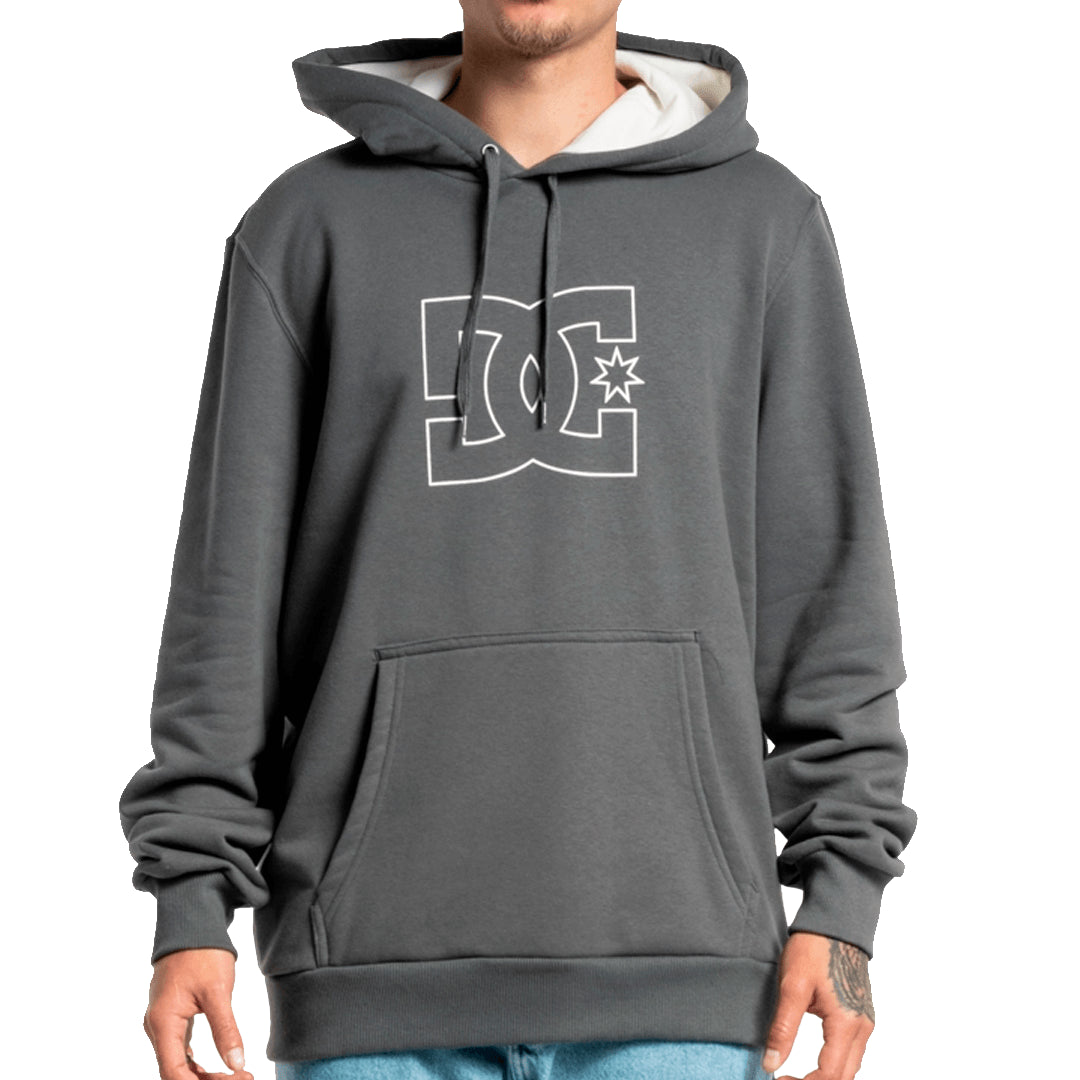Blusa Canguru Dc Fb Outline Masculino