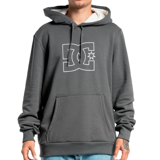 Blusa Canguru Dc Fb Outline Masculino