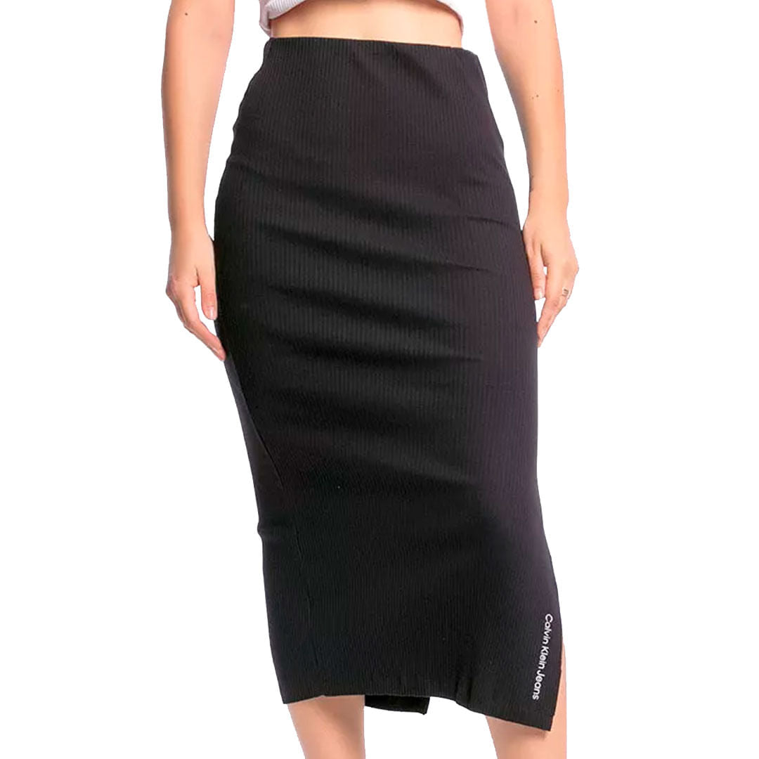 Saia Ribana Midi Feminino