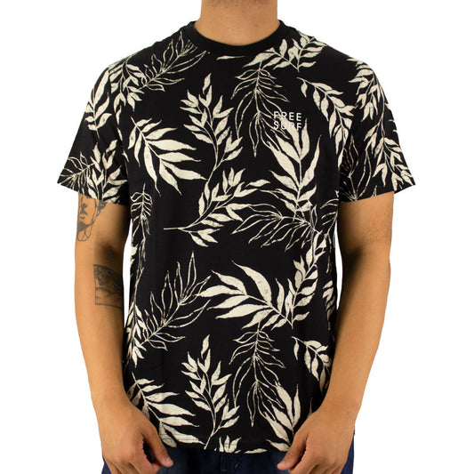 Camiseta Freesurf Leaves Masculino