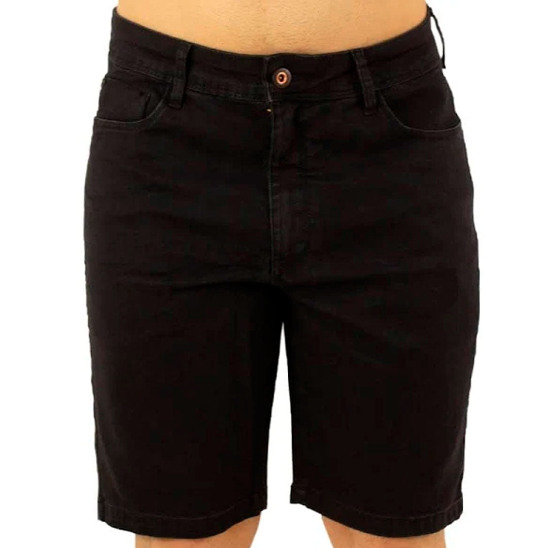 Bermuda Hang Jeans Black Masculino