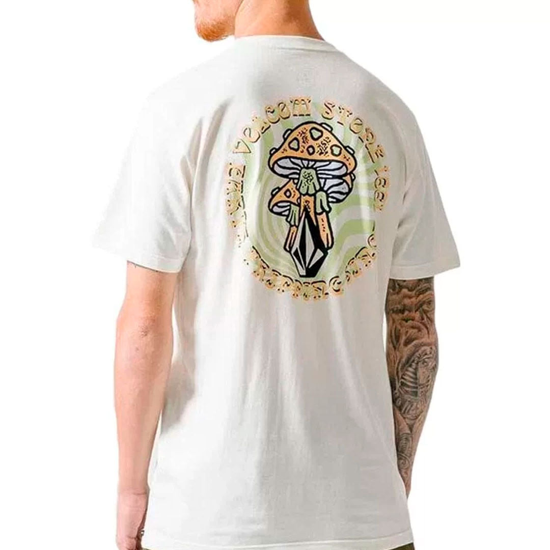 Camiseta Volcom Slim Pisychike Masculino