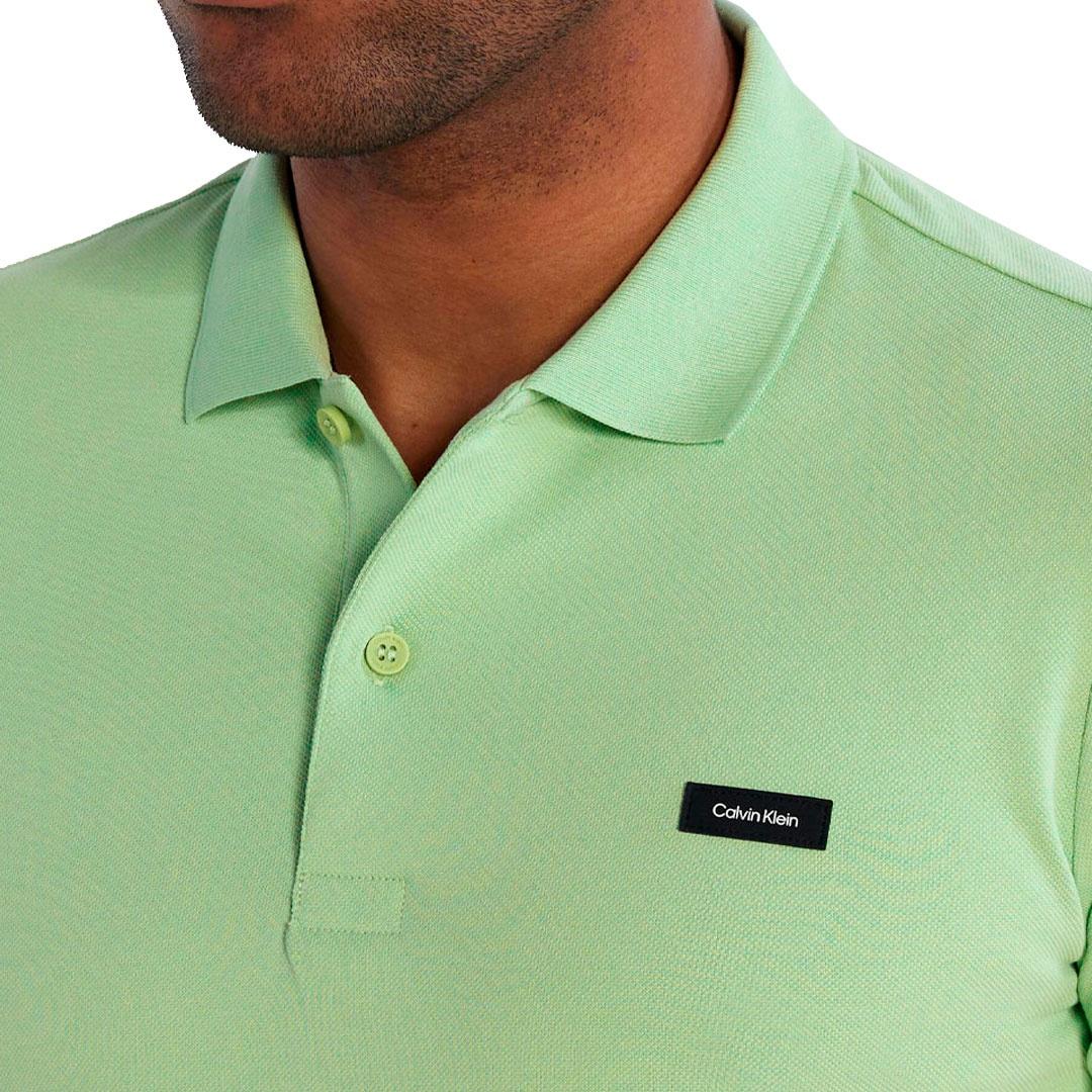 Polo Calvin Klein Slim Mg Masculino