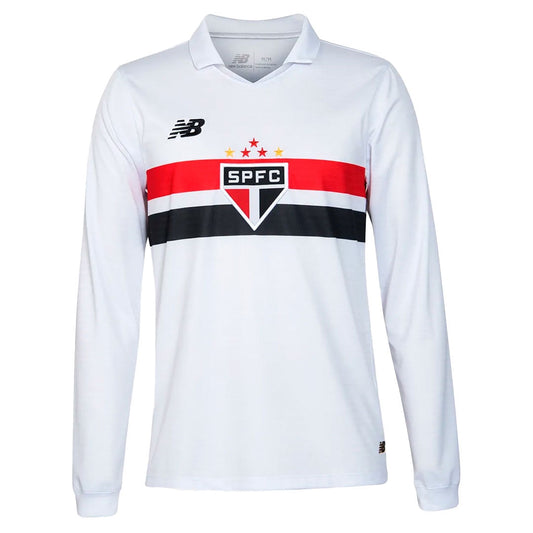 Camisa M/L New Balance Home São Paulo Masculino