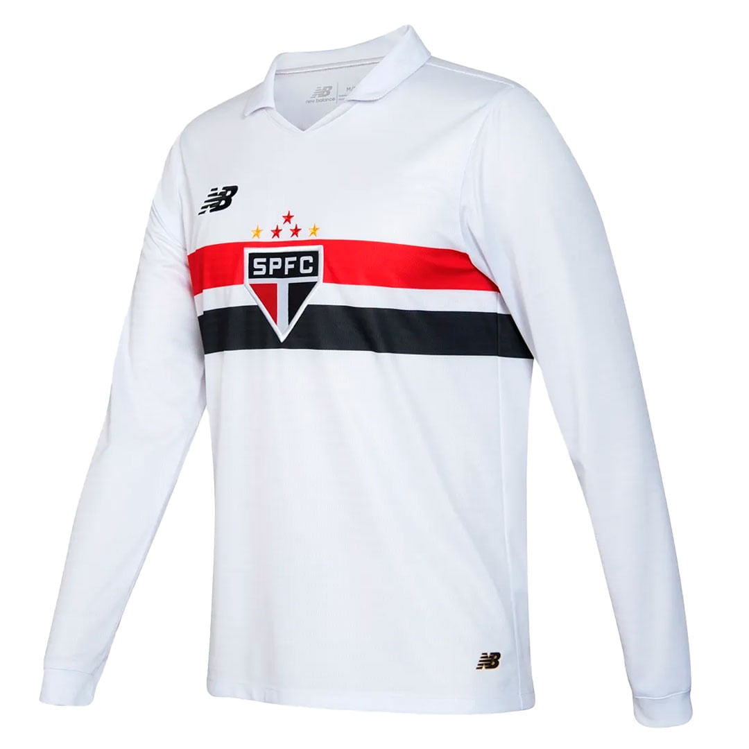 Camisa M/L New Balance Home São Paulo Masculino