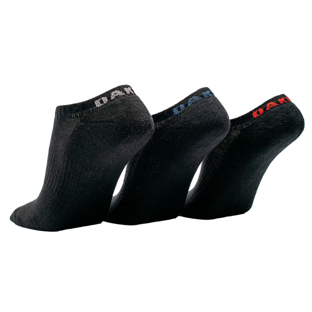 Meia Oakley Bark Low Kit 3 Unissex