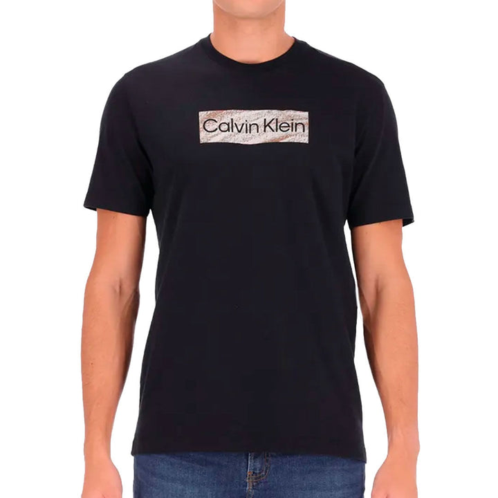 Camiseta Calvin Klein Logo Sand Masculino