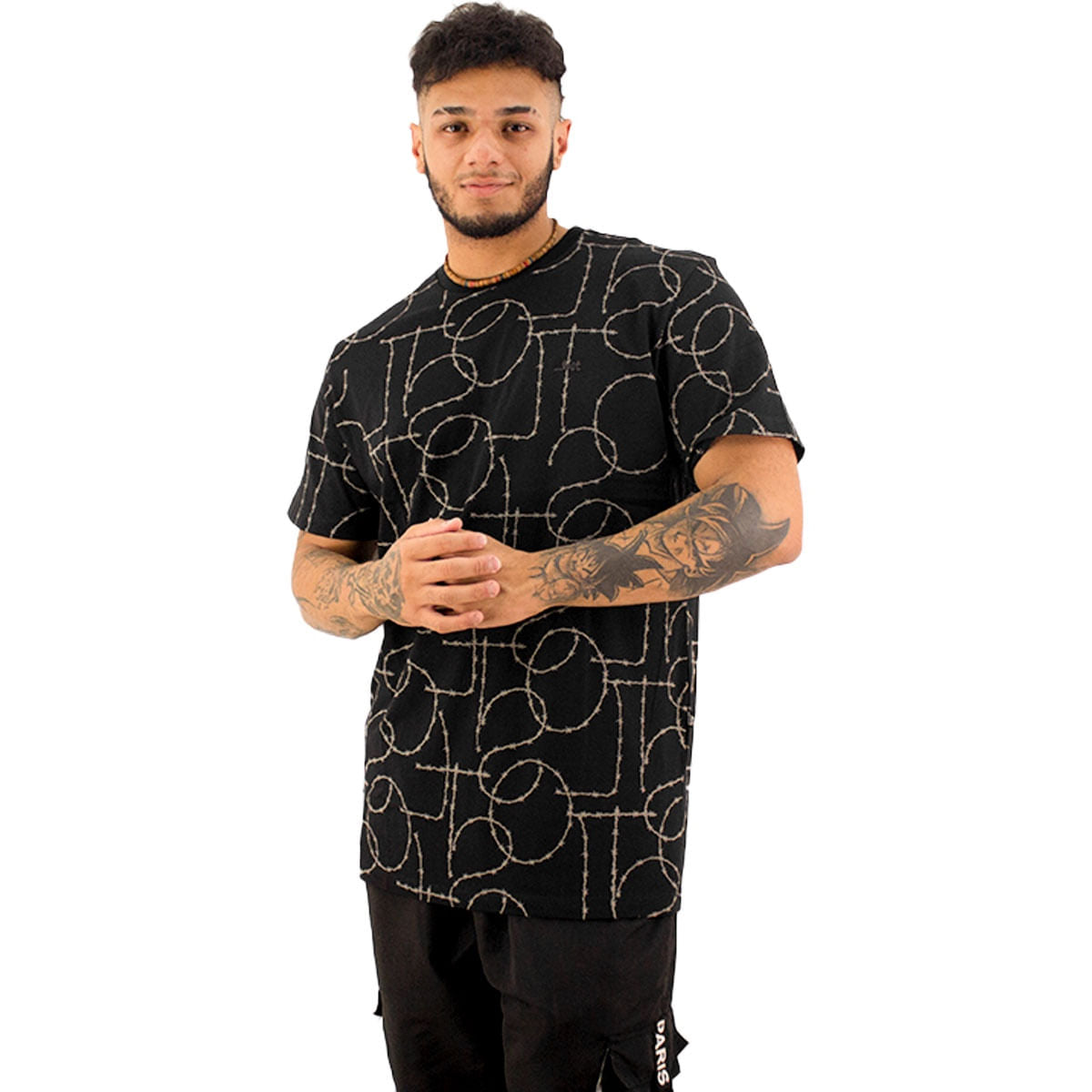 Camiseta Lost Digital Barbed Masculino