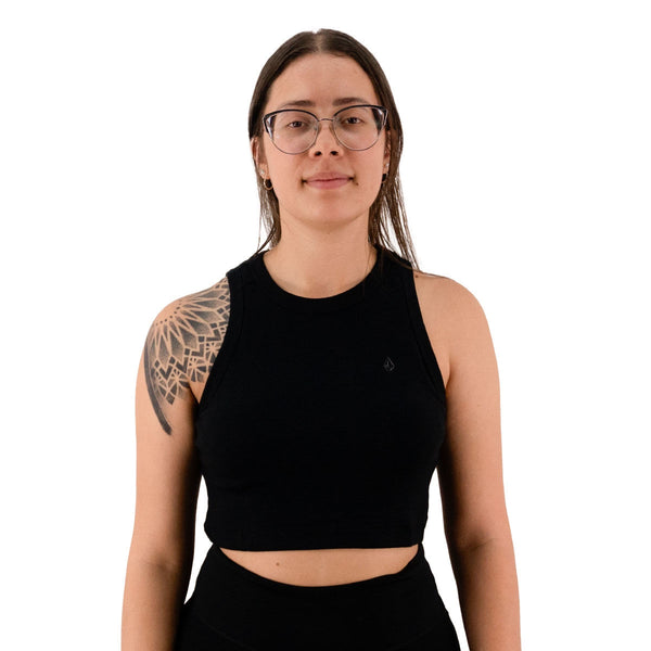 Regata Volcom Cropped Stone Feminino