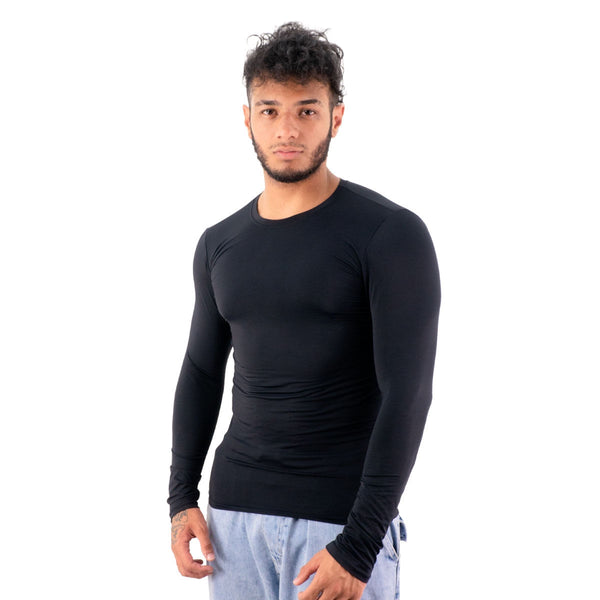 Camiseta M/L Realtex Compressão Fit Masculino