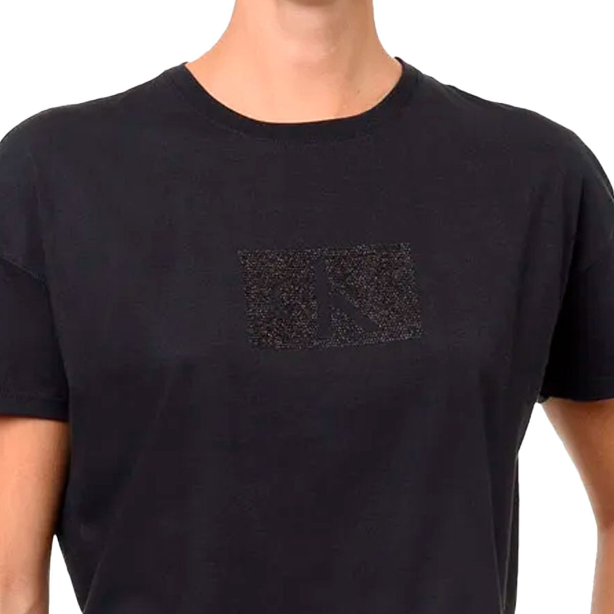 Camiseta Calvin Klein Logo Relevo Feminino
