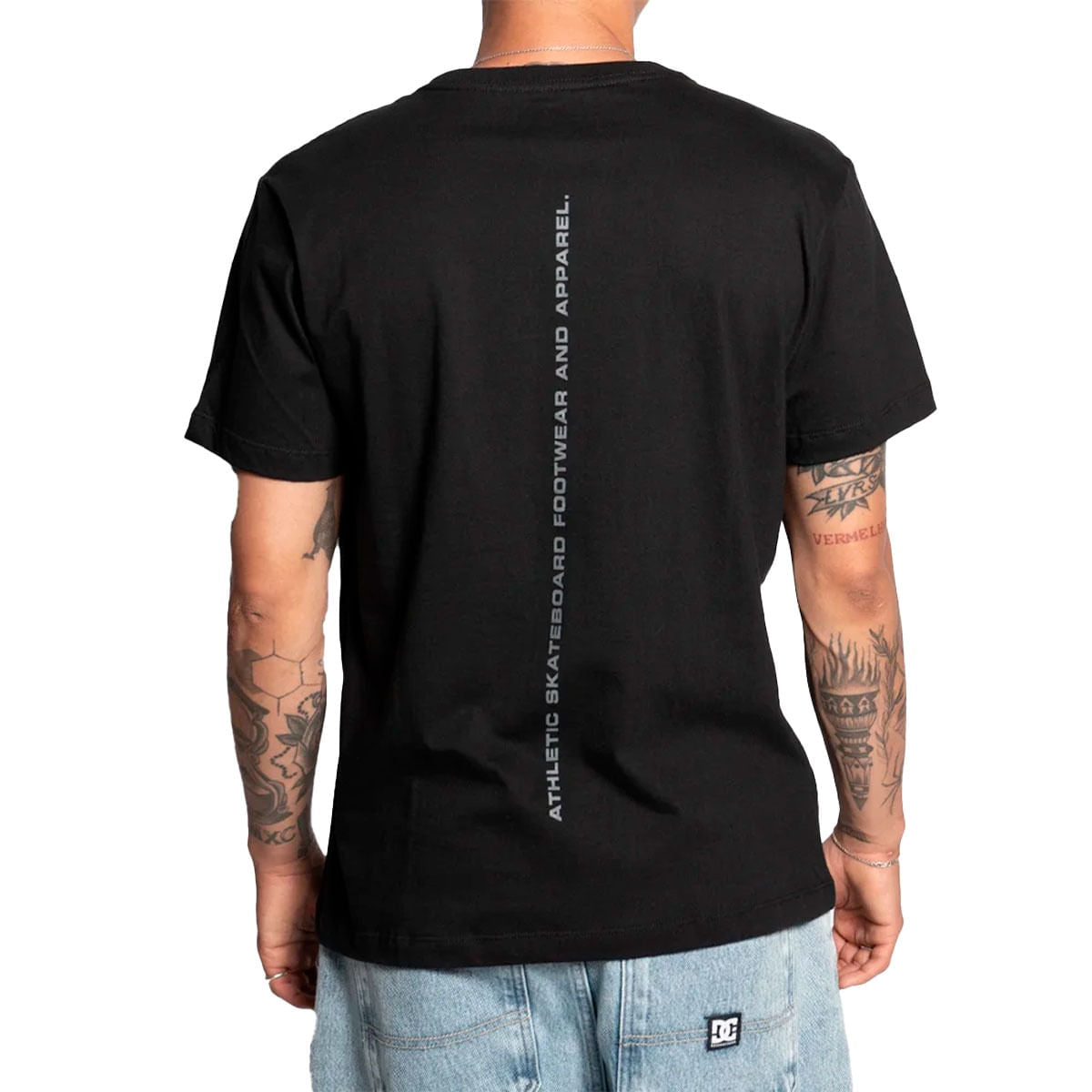 Camiseta Dc Back Stripe Masculino