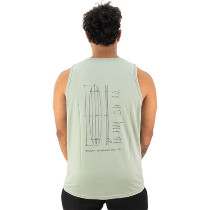 Regata Freesurf Surfboard Masculino