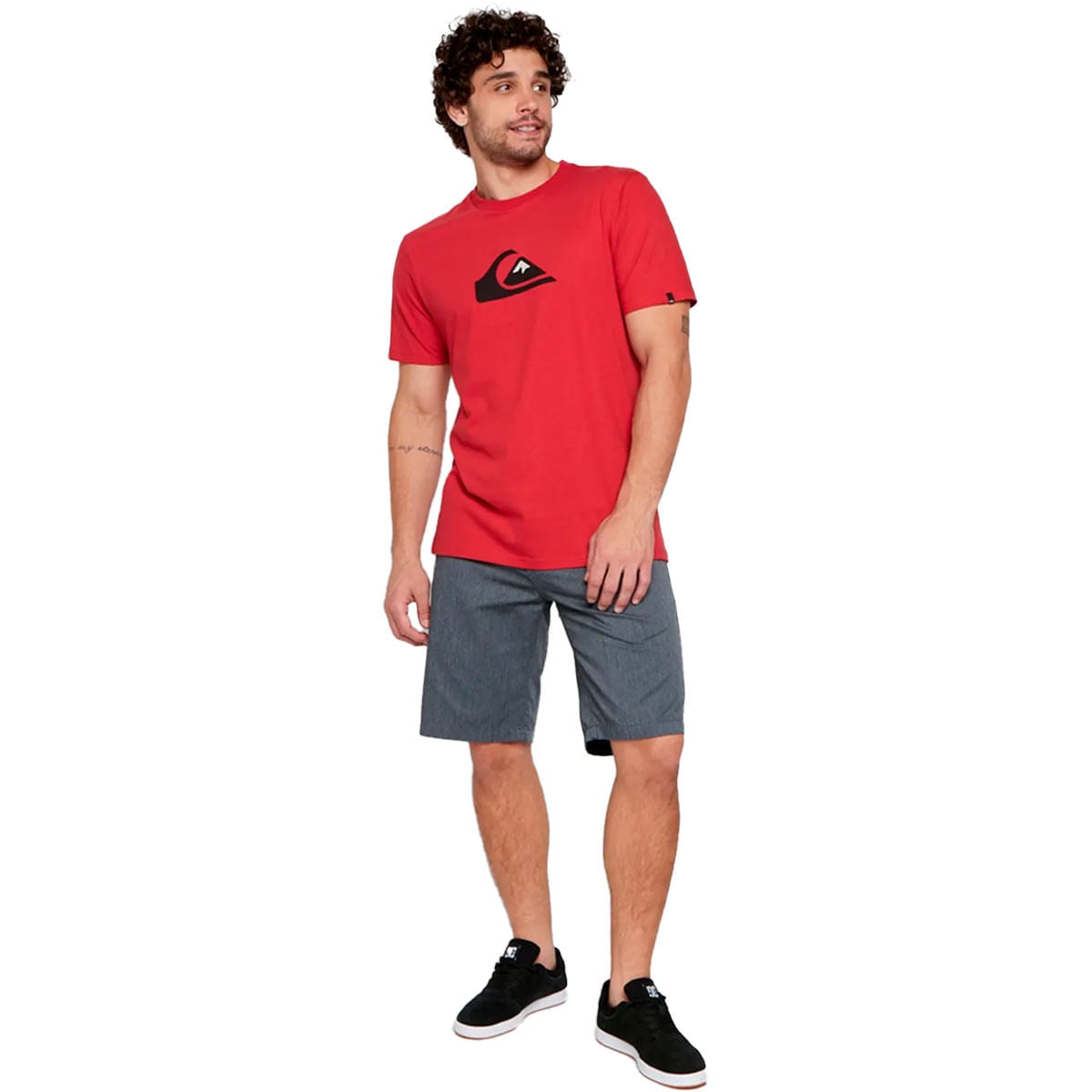 Camiseta Quiksilver Comp Logo Masculino