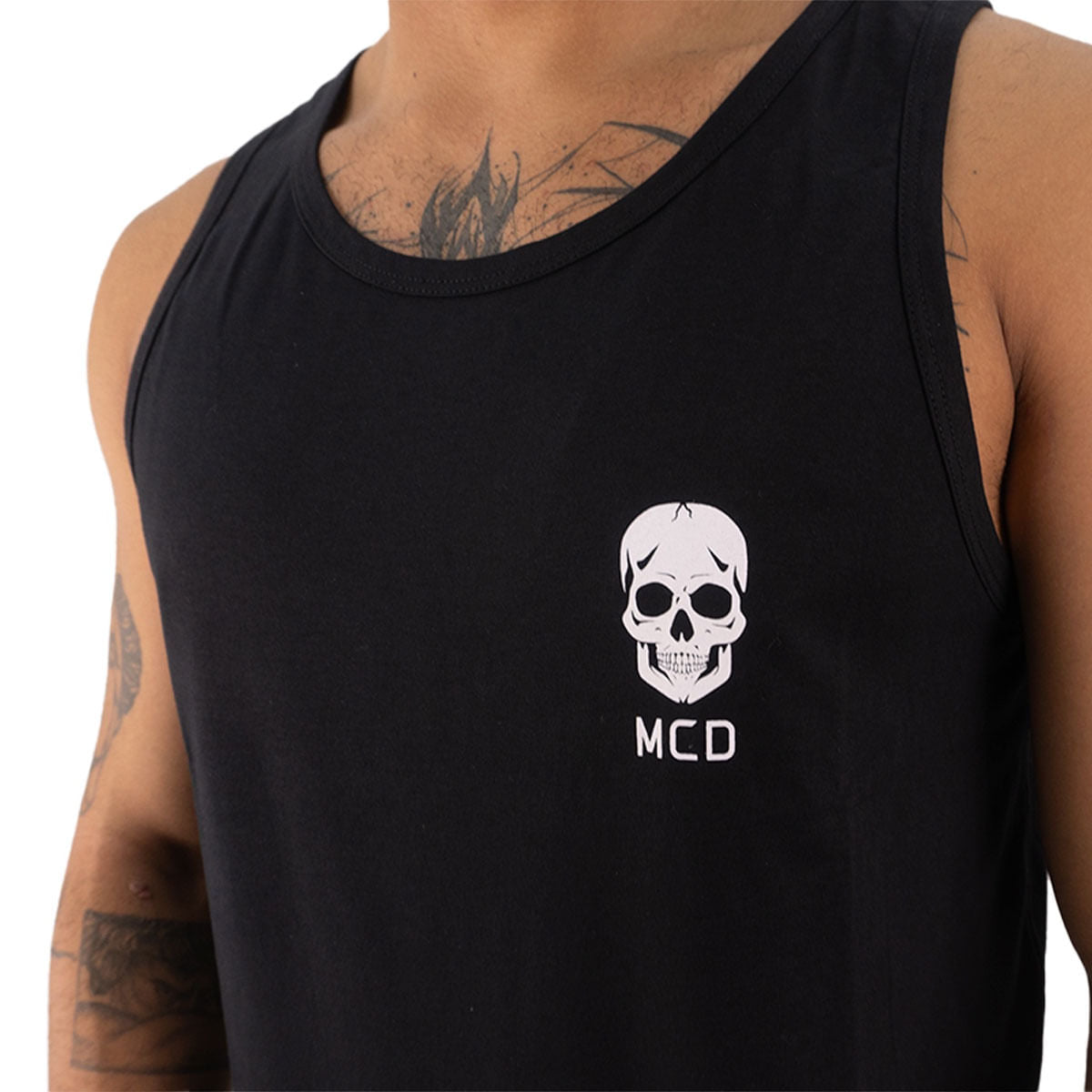 Regata Mcd Logo Caveira Masculino
