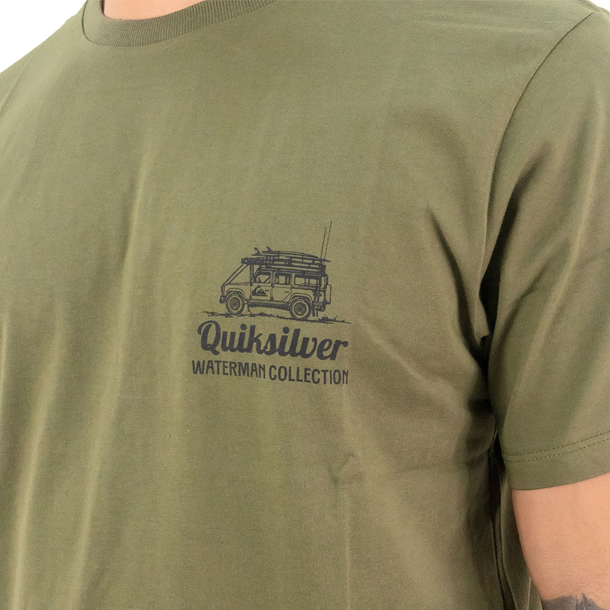 Camiseta Quiksilver No Maps Masculino