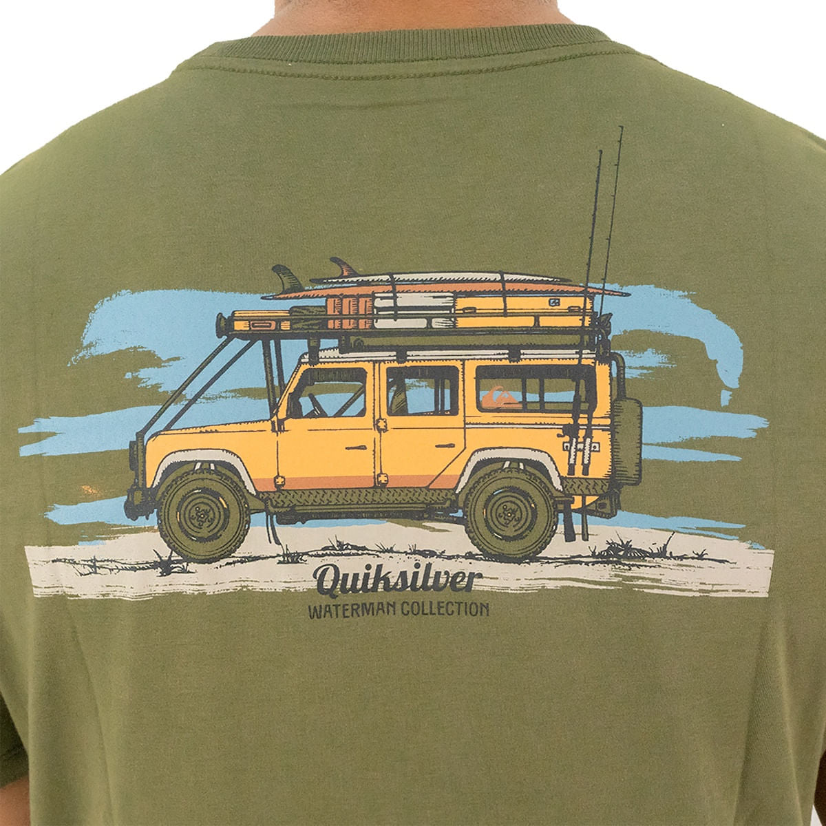 Camiseta Quiksilver No Maps Masculino