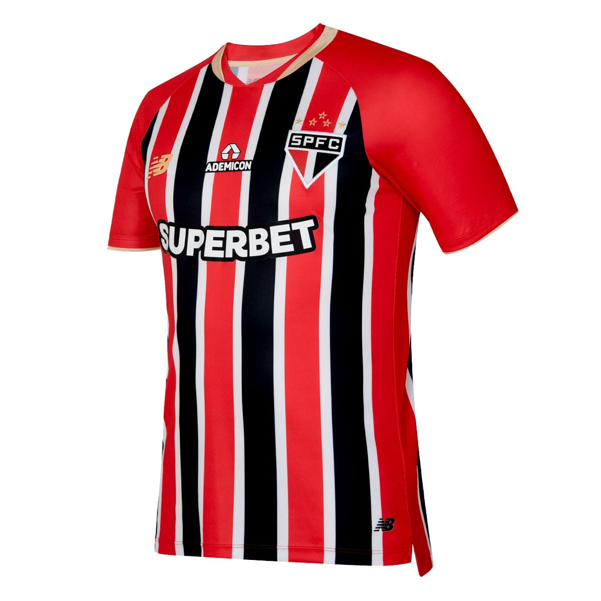 Camisa New Balance São Paulo Torcedor 2025 Masculino