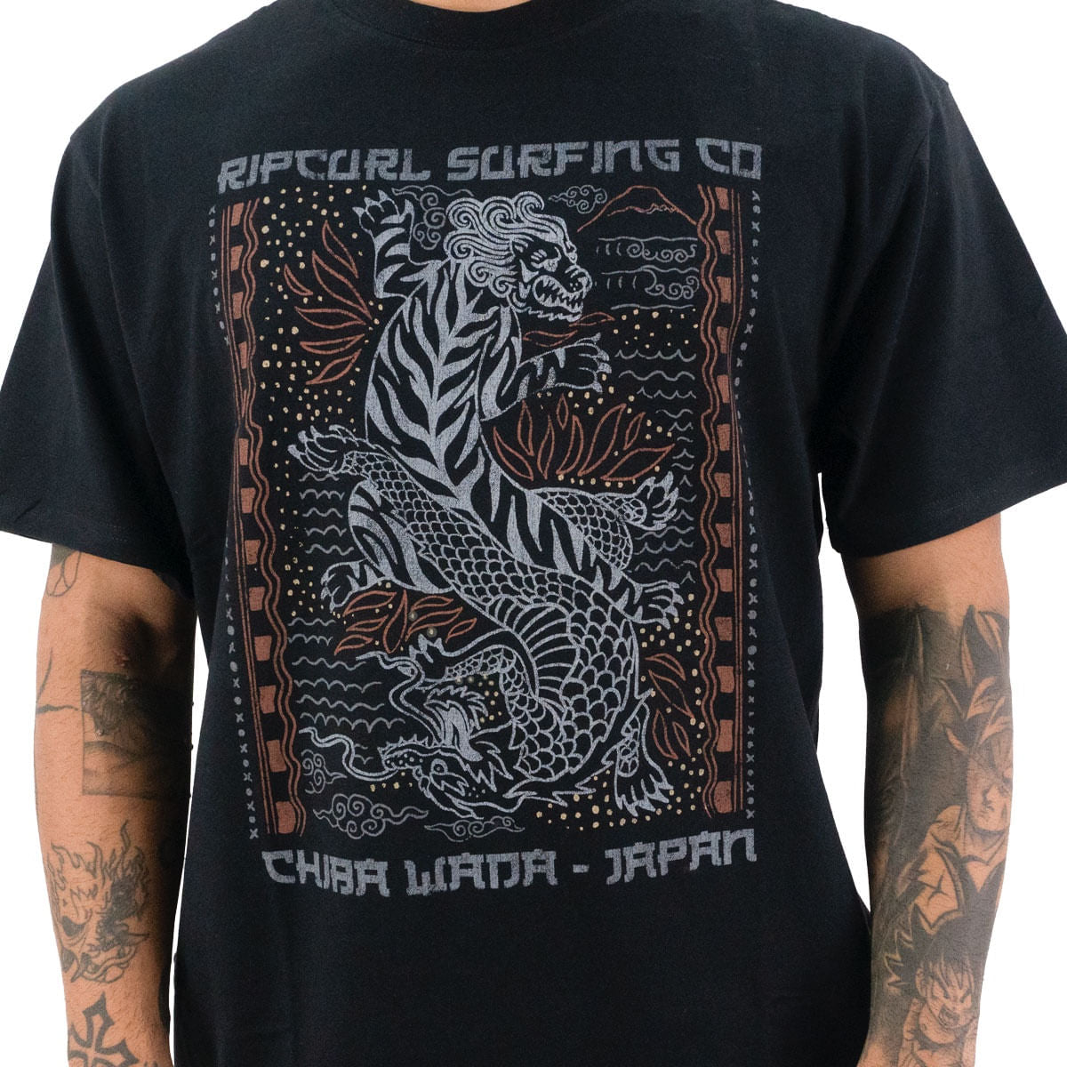 Camiseta Rip Curl Desti Animals Masculino
