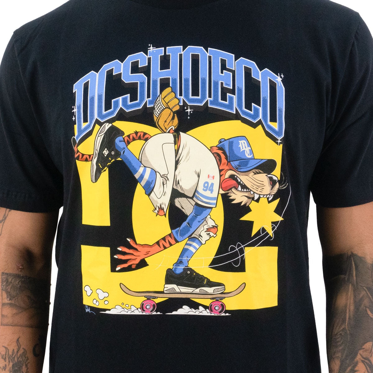 Camiseta Dc Throwing Masculino