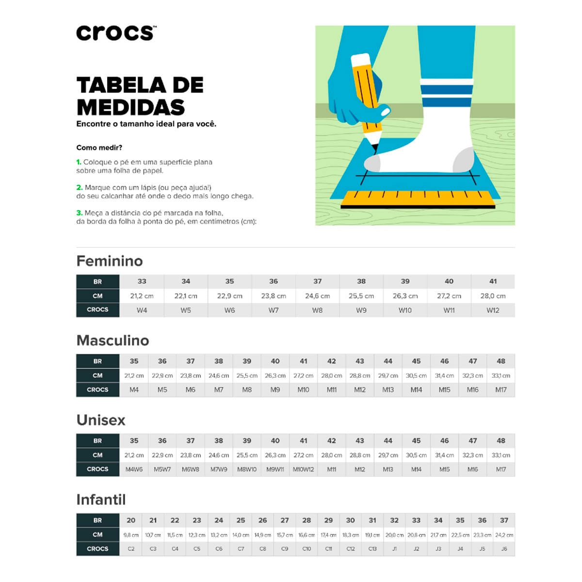 Sandália Crocs Classic Feminino