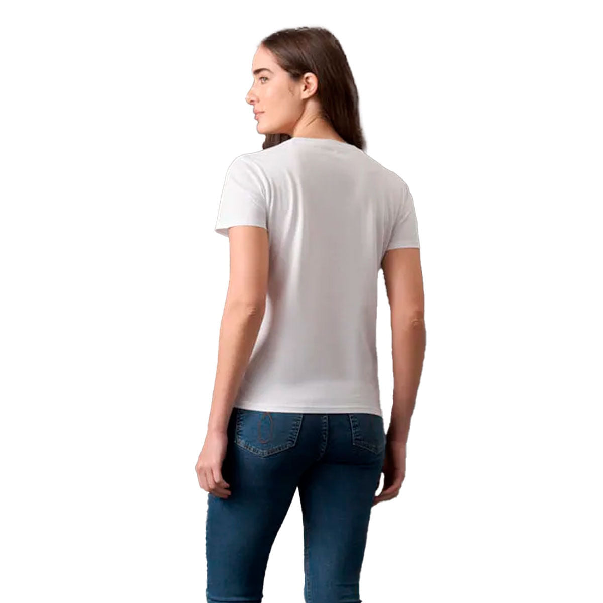 Camiseta Ckj Rubber Feminino
