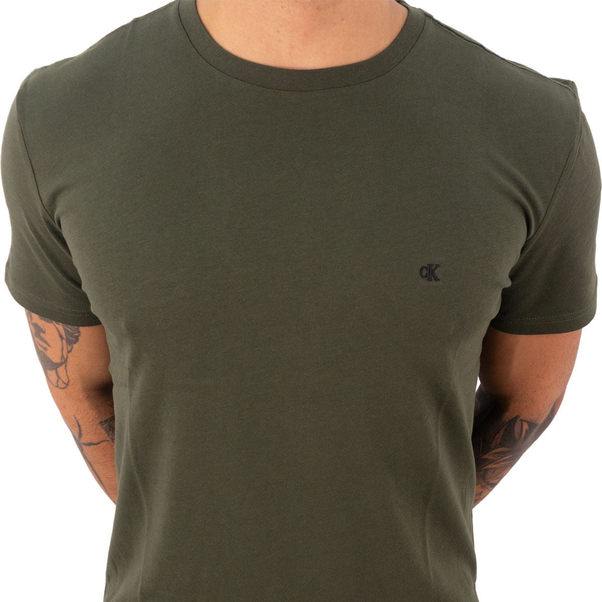 Camiseta Calvin Klein Bordado Masculino