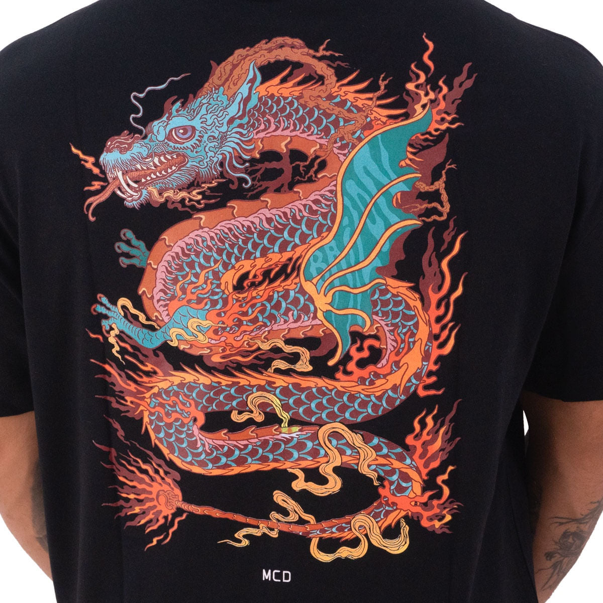 Camiseta Mcd Dragao Chines Masculino