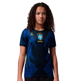 Camisa Nike Brasil Jordan II 2026/27 Infantil