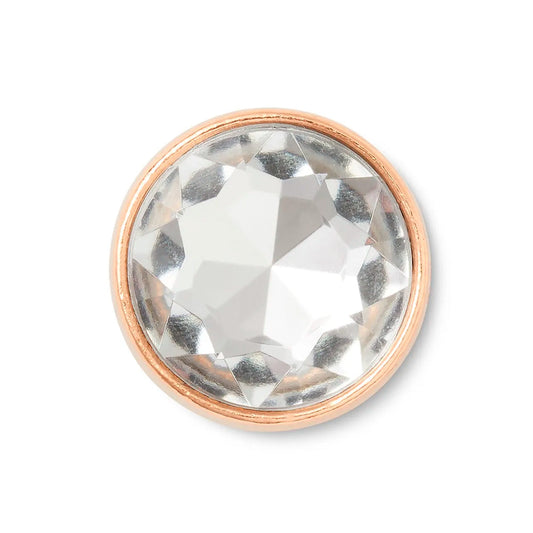 Broche Crocs Circle Gem Unissex