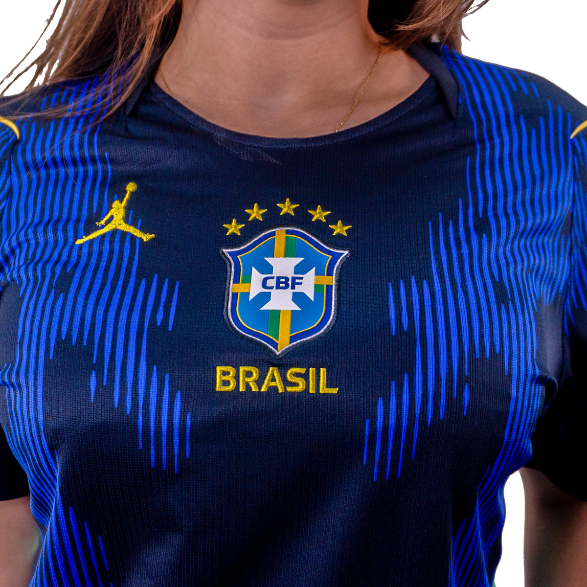 Camisa Nike Brasil Jordan Ii 2026/27 Feminino
