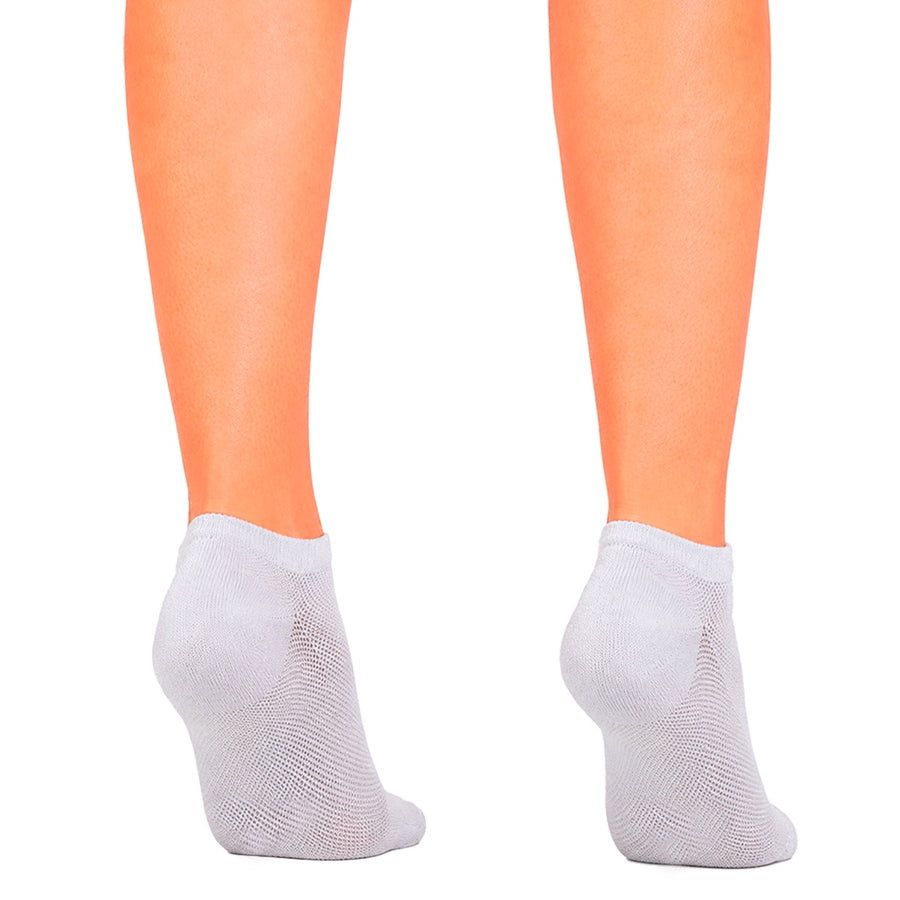 Meia Mizuno Basic 3 Pares Unissex — Algodão natural com reforço sintético