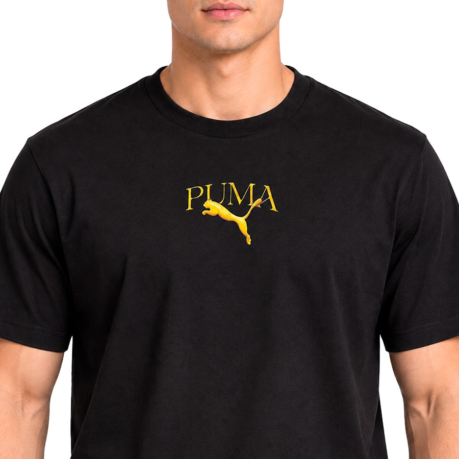 Camiseta Puma Stadium Masculino — O nome em dourado, e não em branco