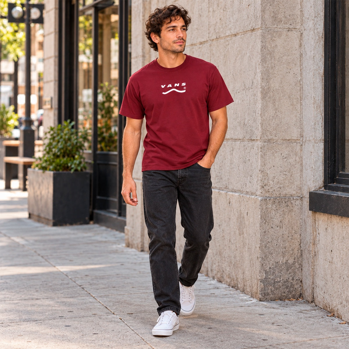 Camiseta Vans Determined Masculino