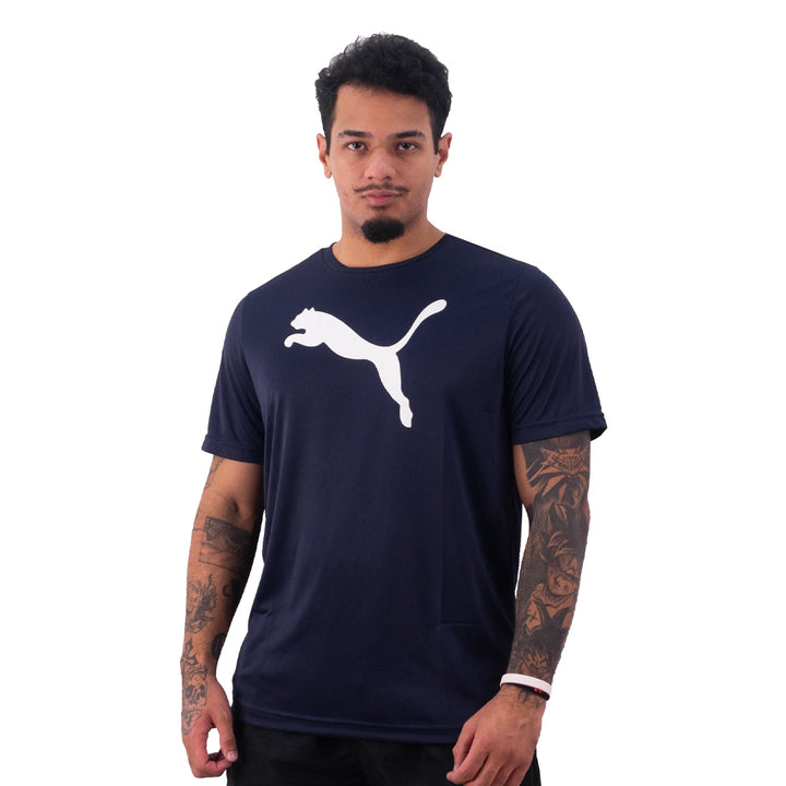 Camiseta Puma Ess Logo Poly Masculino