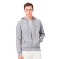 Blusa Canguru Aberto Lacoste C/ Ziper Masculino
