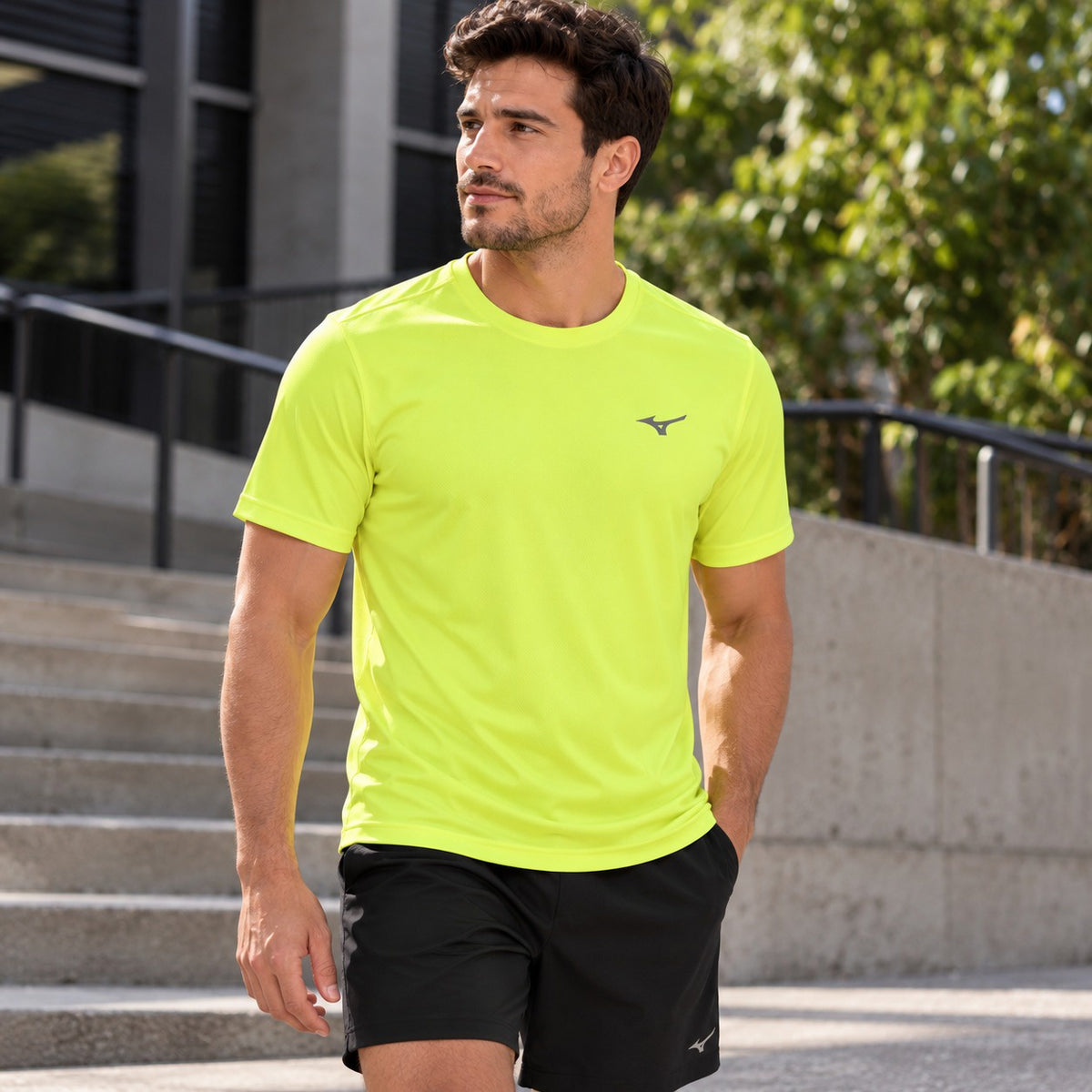 Camiseta Mizuno Poliamida Masculino