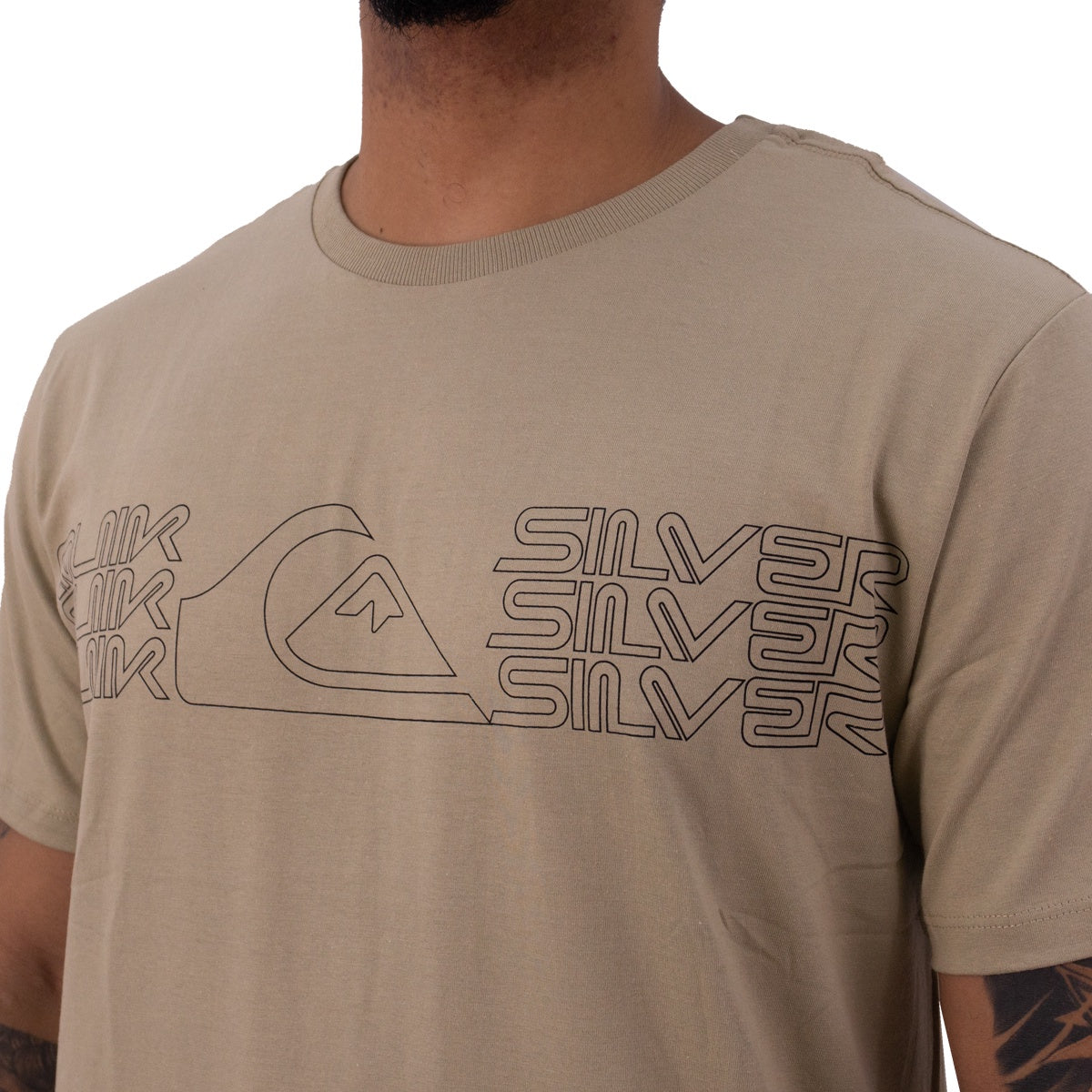 Camiseta Quiksilver Block Masculino