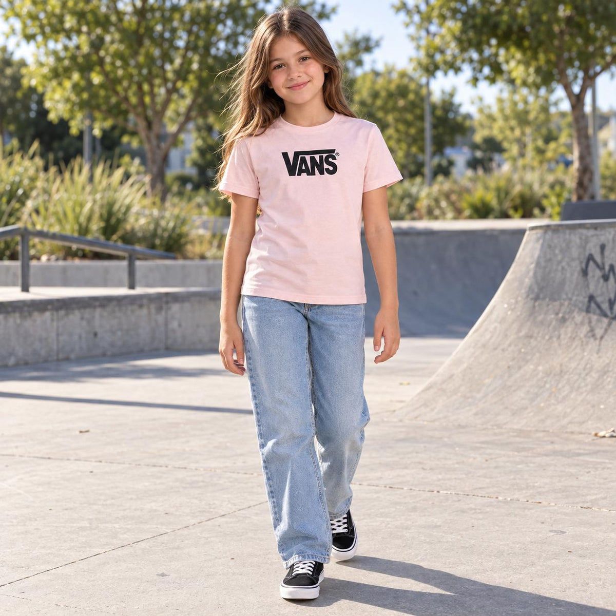 Camiseta Vans Stretch Infantil