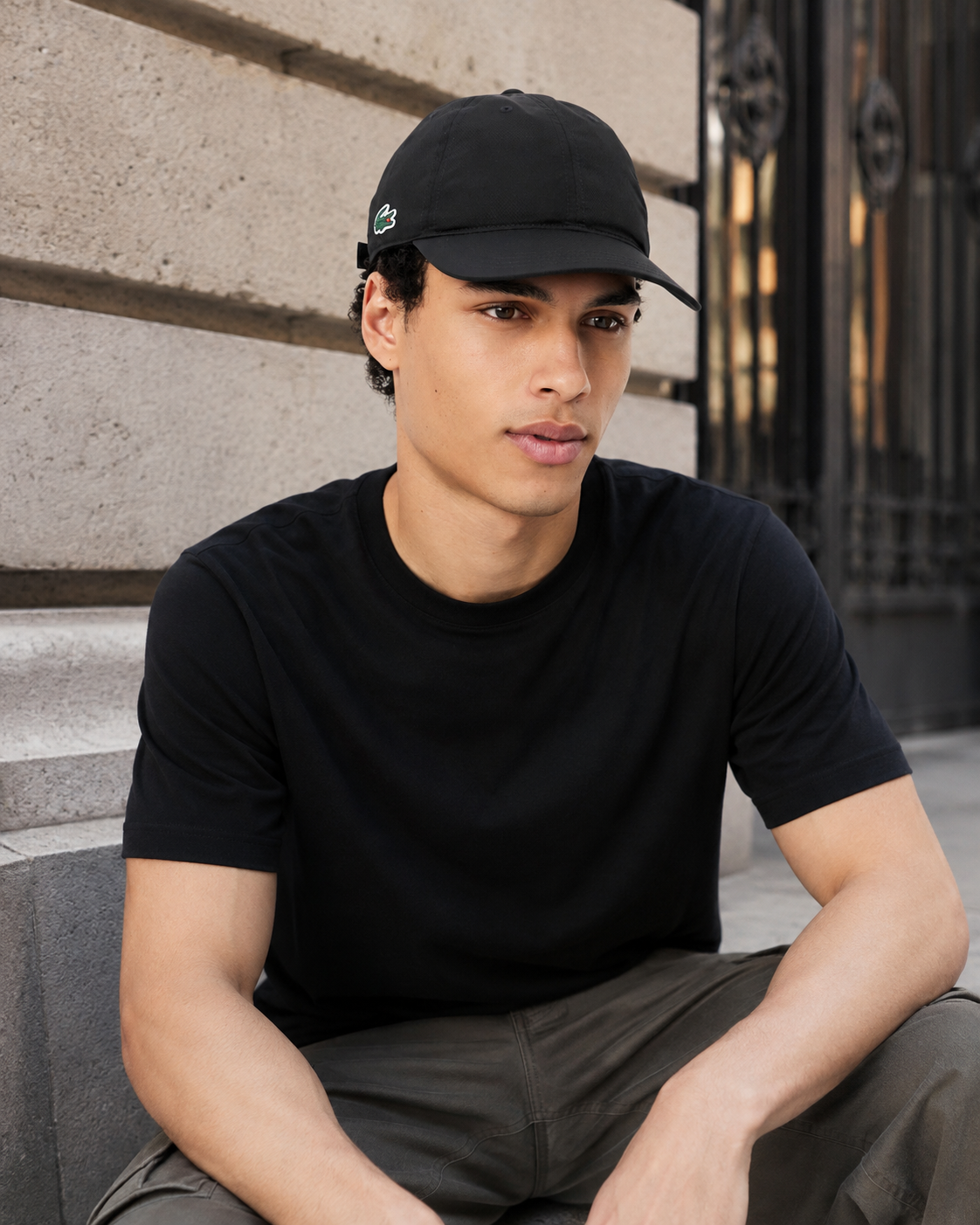 Boné Aba Curva Lacoste Sport Masculino